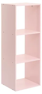 Obrázok produktu pre Knižnica Eazy Living s 3 policami, farba Louve Pink