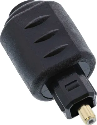 Produktbild von InLine® OPTO Audio Kupplung, 3,5mm Buchse / Toslink Stecker