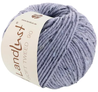 Produktbild von Lana Grossa - Landlust Soft Tweed 90 0026 graublau meliert