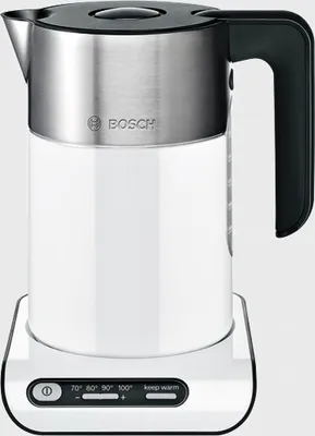 Produktbild von Bosch TWK8611 Wasserkocher Styline / Kunststoff mit Edelstahlapplikationen / für 1,5 l / 2000-2400 Watt max