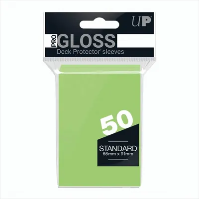 Produktbild von Ultra Pro - Lime Green Protector Standard (50)
