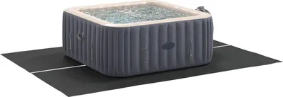 Obrázek produktu pro Podložka pod bazén Černá 300 x 220 x 0,1 cm Netkaná tkanina