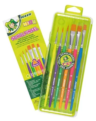 Obrázok produktu pre JOLLY 9460-0007 JOLLY NEON Pinsel-Set 6-teilig
