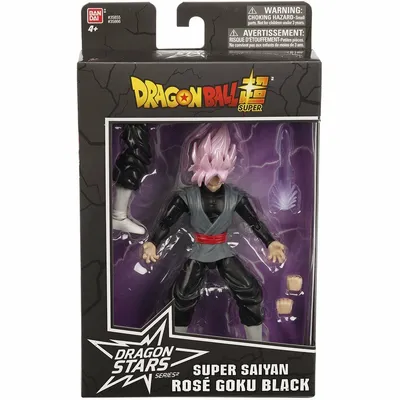Zdjęcie produktu dla Figurka z przegubami Dragon Ball Star Figurka Goku Black Rose 17 cm