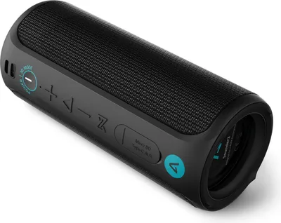 Produktbild von Lamax SOUNDER2, 30 W, 115 - 20000 Hz, Verkabelt & Kabellos, Tragbarer Stereo-Lautsprecher, Schwarz, Blau, Zylinder