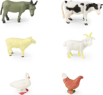Immagine prodotto di Un set di animali Hodding 6 pezzi