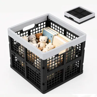 Klappbox 36 l, Kunststoff, stapelbar, platzsparend zusammenklappbar