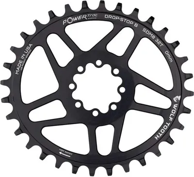 Obrázok produktu pre Wolf Tooth PowerTrac Elliptical SRAM 8-bolt Direct Mount Kettenblatt, Boost 55 mm/Offset 0 mm,