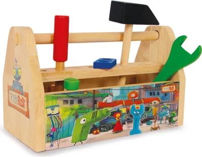 Produktbild von Legler Ritter Rost Werkzeugkasten - small foot design|Ritter Rost