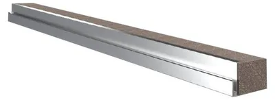 Zdjęcie produktu dla Rittal VX 8618.800, Kanał kablowy, Aluminium, Szary, 2 szt.