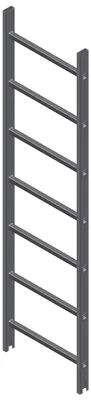 Produktbild von ALTEC Basisrahmen über 7 Sprossen | AluCombine 3.0 und 4.0