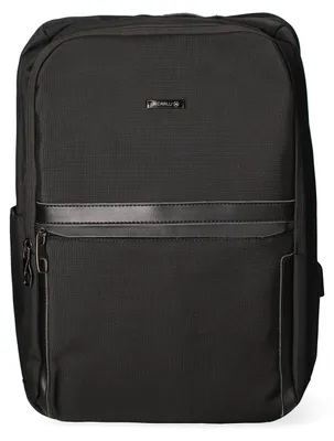 Produktbild von B Cavalli Rucksack Uni Nylon Schwarz Reißverschluss und multifunktionale Fächer Black B UNICA 30x43x16 cm