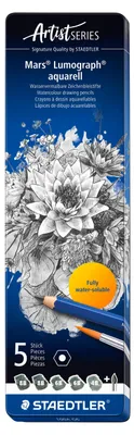 Image de Crayon STAEDTLER® 100A G6 Lumograph aqua. 100 % PEFC