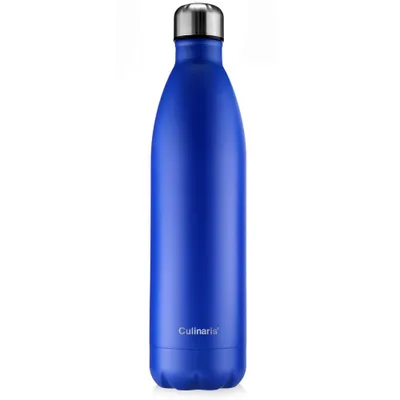 Produktbild von Isolierflasche - 1000 ml - blau | Culinaris