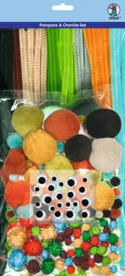 Produktbild von URSUS Pompons und Chenille Set Motiv 06