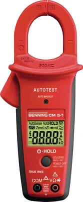Image de Multimètre CM5 Dig. 0-600V AC/DC BENNING