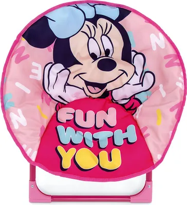 Obrázek produktu pro Kulaté skládací křeslo - Minnie Mouse