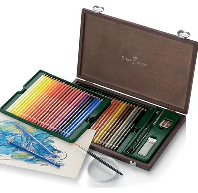 Produktbild von Faber-Castell Albrecht Durer Watercolor Pencils Wood Case of 48, Accessories, 48 Stück(e)