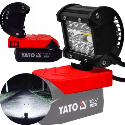 Produktbild von P4U LED Arbeitsleuchte YATO 18V MAX für Werkstatt