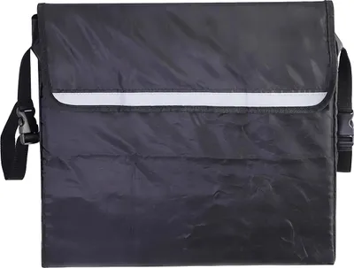 Produktbild von Rollstuhl Zubehör Tasche – Wasserdicht, Multi-Pocket, Einfach zu Montieren, Schwarz