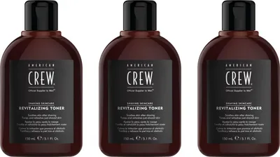 Produktbild von Shaving Skincare Revitalizing Toner 3x150 ml