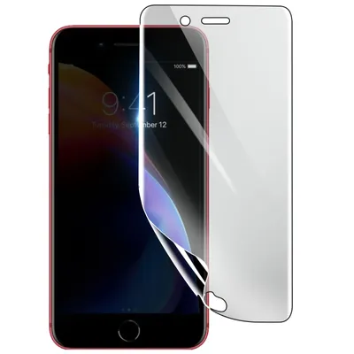 Obrázek produktu pro 3mk, hydrogelová ochrana displeje odolná proti nárazu a poškrábání pro Apple iPhone 8 Plus, průhledná