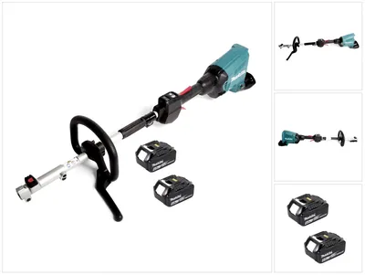 Produktbild von Makita DUX 60 G Akku Multifunktionsantrieb 36V ( 2x 18V ) Brushless + 2x Akku 6,0Ah