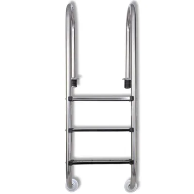 Produktbild von vidaXL Bazénový žebřík 3 schody 120 cm Nerezová ocel 304