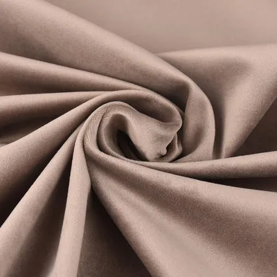 Produktbild von Möbelstoff Meterware Polsterstoff Bezugstoff Samtstoff Samt taupe