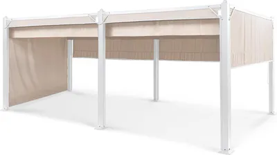 Obrázek produktu pro Blumfeldt Pantheon Cortina, pavilon, se střechou, 3x6 m, 4 boční díly