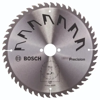 Immagine prodotto di Lama per sega circolare Bosch PRECISION, fai da te, 230 x 30 x 2,5 mm, 48