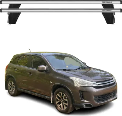 Produktbild von Menabo Dachträger Grundtäger für Citroen C4 Aircross 2012-2017 75kg Alu Grau 2x