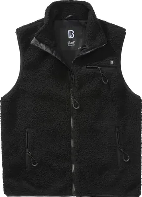 Produktbild von BRANDIT Teddyfleece Vest black Gr. XXL