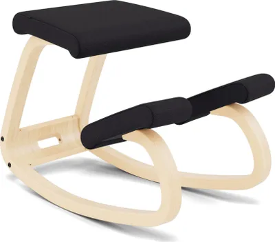 Produktbild von Variable, Original Kniestuhl, Design von Peter Opsvik, Natur/Schwarz