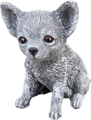 Produktbild von stoneandstyle Steinfigur Gartenfigur Chihuahua frostfester Steinguss massiv