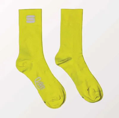 Produktbild von Sportful Klassische Fahrradsocken - MATCHY - Gelb S