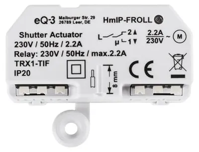 Homematic IP Schalt-Messaktor – Produktbild 1