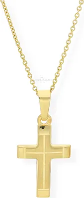 Produktbild von JuwelmaLux Anhänger 585/000 (14 Karat) Gold Kreuz JL14-02-0115