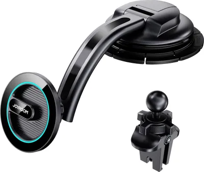 Produktbild von Joyroom JR-ZS366-W magnetische Auto-Cockpit-/Lüftungshalterung (schwarz)