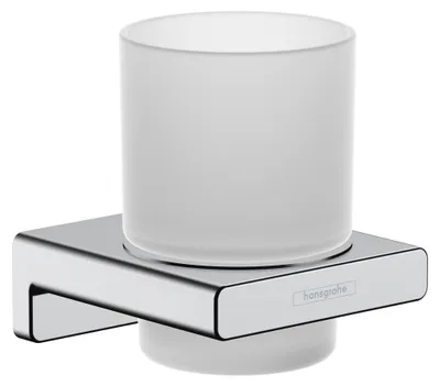 Produktbild von HANSGROHE 41749000 Zahnputzbecher AddStoris chrom