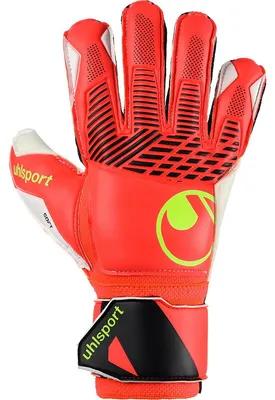 Produktbild von Uhlsport Fm Soft Flex Frame Torwarthandschuhe - Neonrot / Weiß / Neongelb  | Größe: 5.5