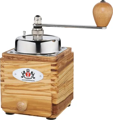 Zdjęcie produktu dla Zassenhaus Kaffeemühle MONTEVIDEO, Olivenholz 40241 4006528040241