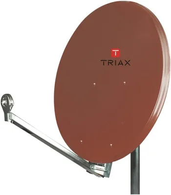 Produktbild von Triax Hit FESAT 85 - RAL 8012, 10,7 - 12,75 GHz, 38,3 dBi, 15 - 45°, 21,1°, Braun, Aluminium