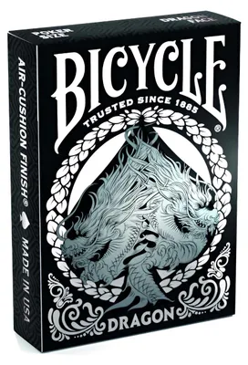 Obrázok produktu pre Bicycle® Deck of Cards - Black Dragon Deck of Playing Cards Poker Cards Single Deck