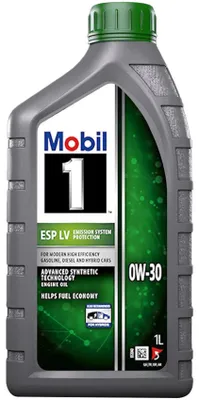 Produktbild von MOBIL 1 ESP LV für 0W-30 1 Liter Motoröl Motorenöl Vollsynthetisch WSS-M2C920-A 227.61 229.61 VCC 95200377 Öl