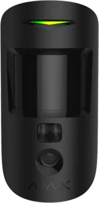 Produktbild von Ajax MotionCam Bewegungsmelder mit Kamera Schwarz (HAN 38191)