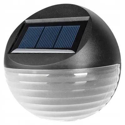 Produktbild von LED-ONE Solar Wandleuchte Kaltweiß Gartenlicht 180° 11cm