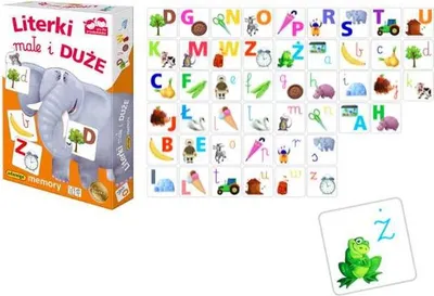 Immagine prodotto di Lettere grandi e piccole Gioco di memoria Adamigo N 07431
