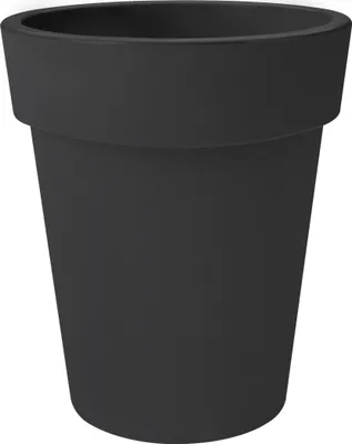 Produktbild von elho green basics top planter Hoch 35cm Übertopf - lebhaft schwarz