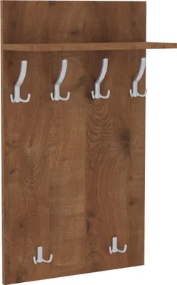 Produktbild von AKKE Antik Eiche Garderobenpaneel MAXI - ALU haken BxH: 60x90 cm